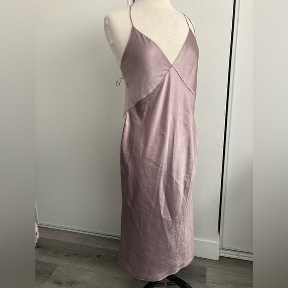 Grace Loves Lace purple slip lightweight slip gown neglige - Picture 1 of 7